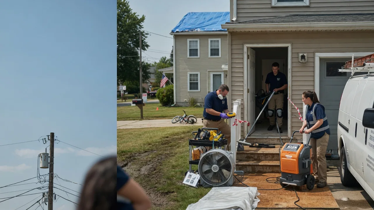 Water Damage Repair in Dalzell, IL near me